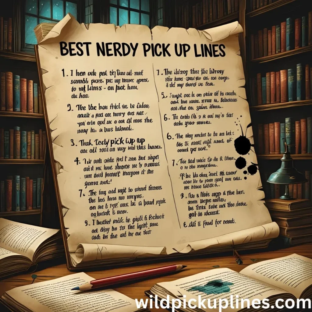 Best Nerdy Pick Up Lines