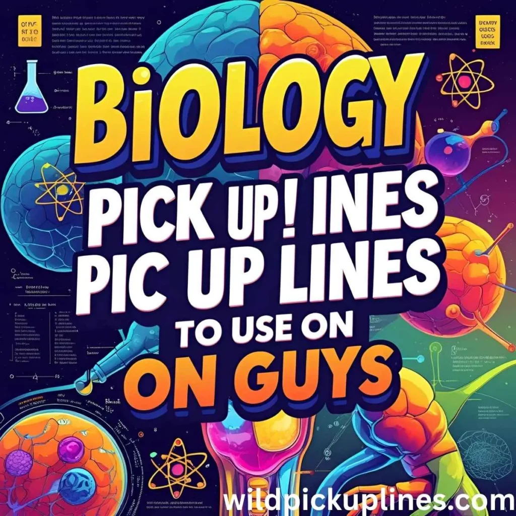 Biology Pick Up Lines to Use on Guys