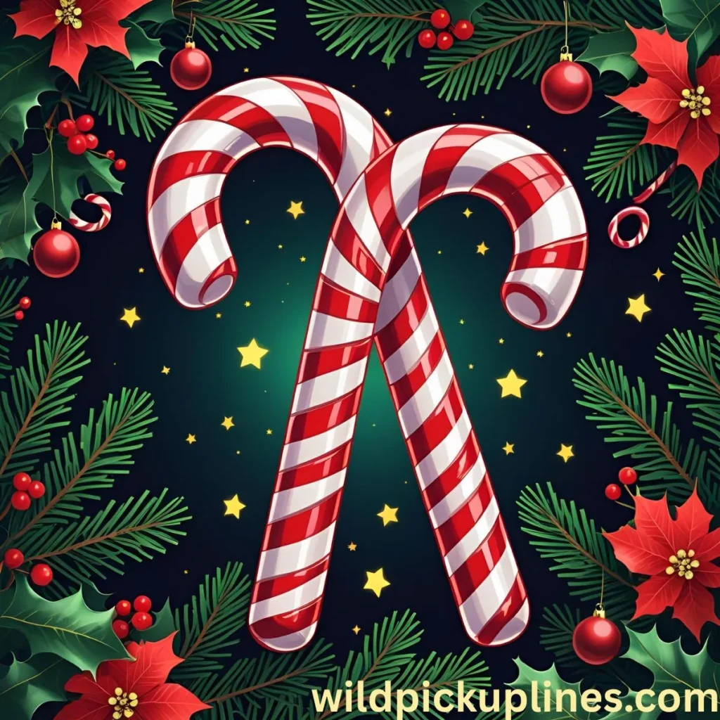 Candy Cane Dirty Christmas Pick Up Lines 