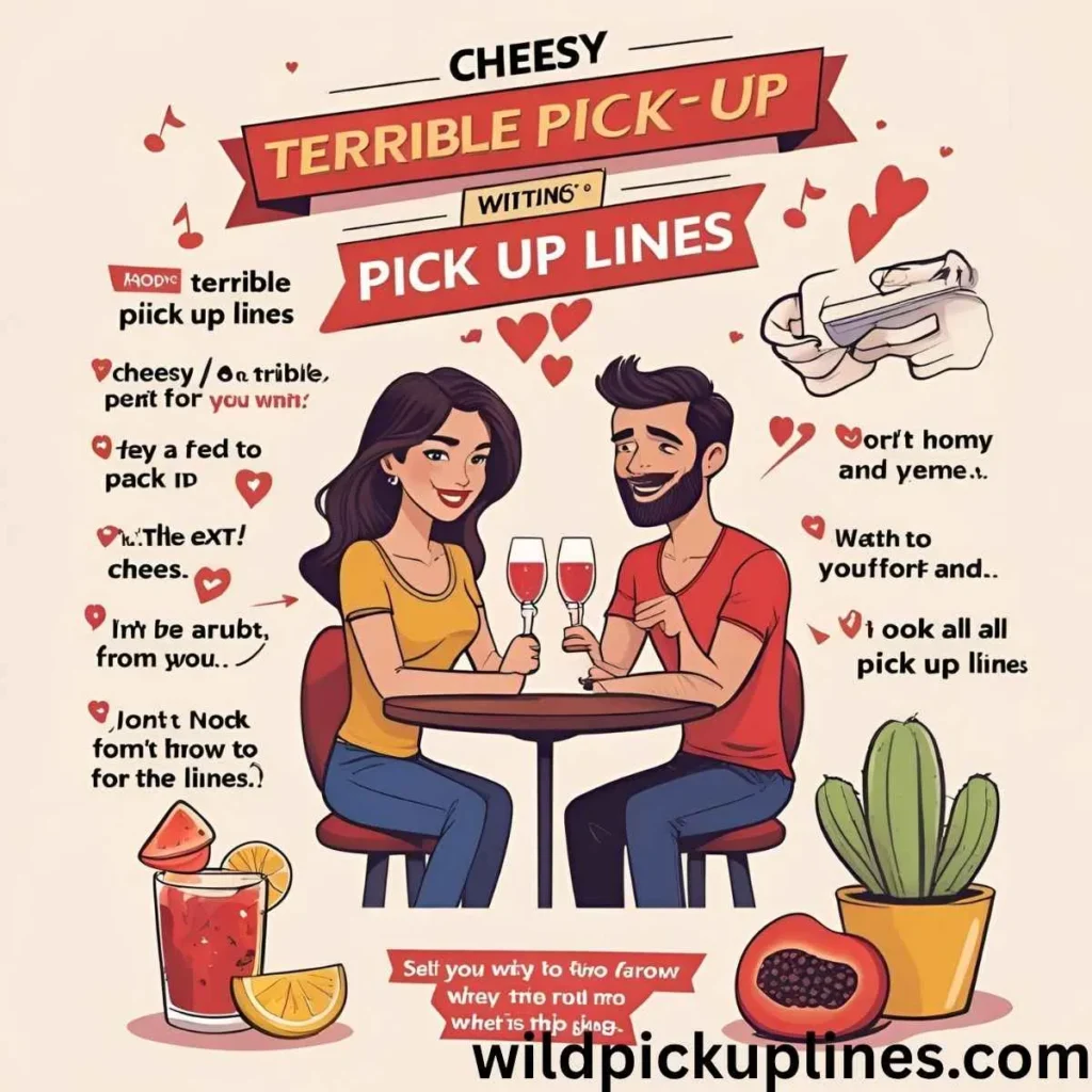 Cheesy Terrible Pick Up Lines