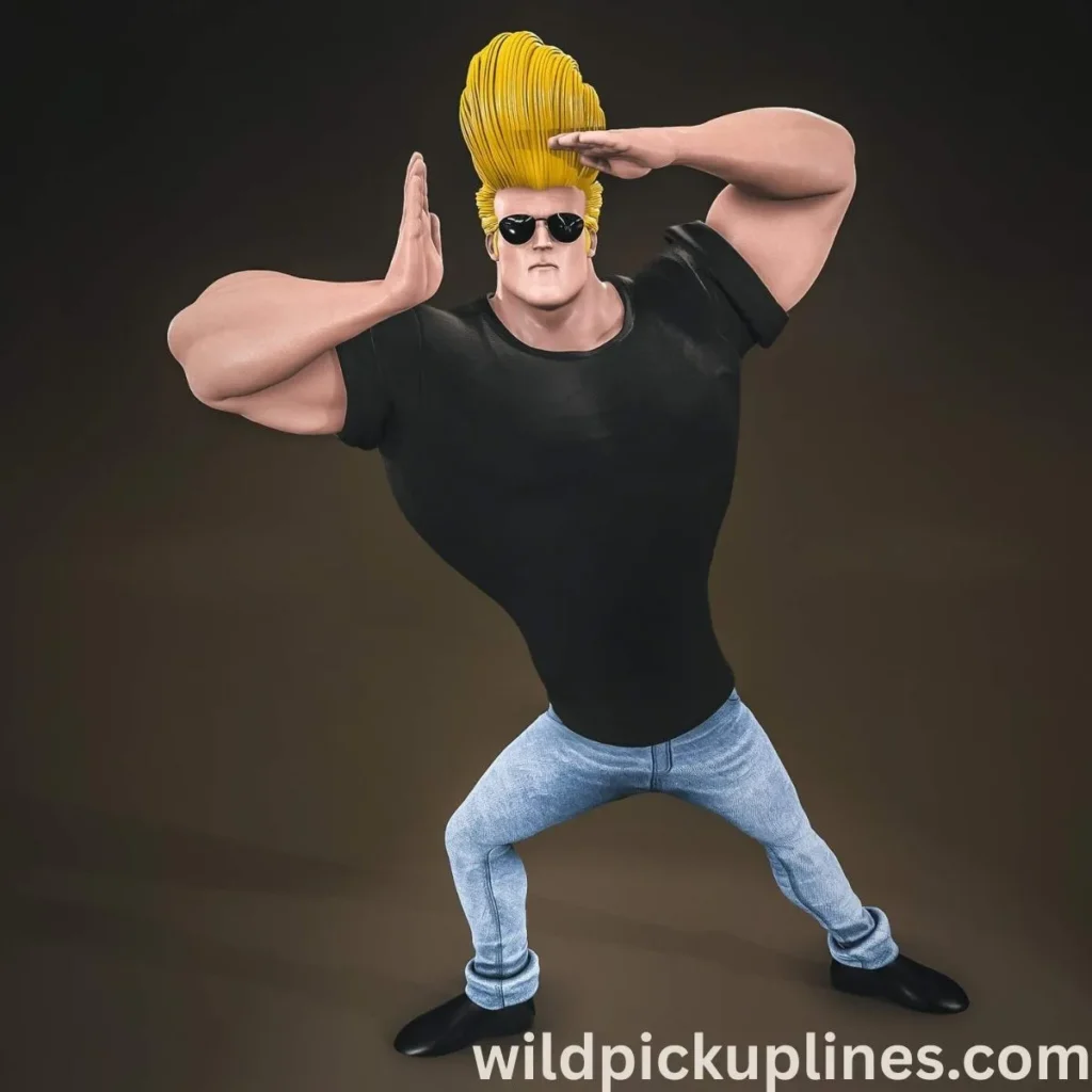 Classic Johnny Bravo Pick Up Lines
