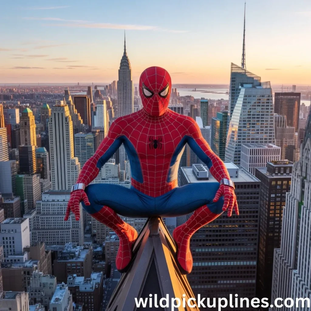 Cute Spiderman Pick Up Lines