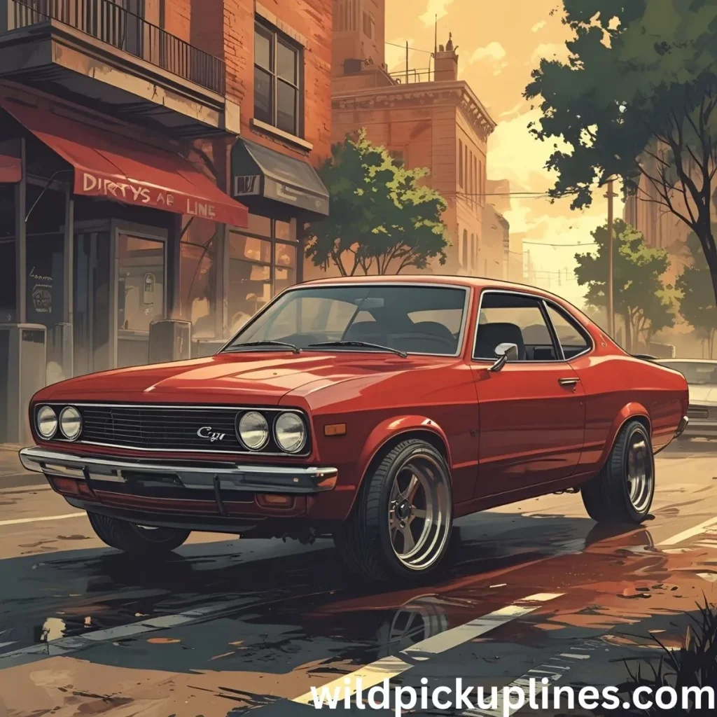 Dirty Car Pick Up Lines