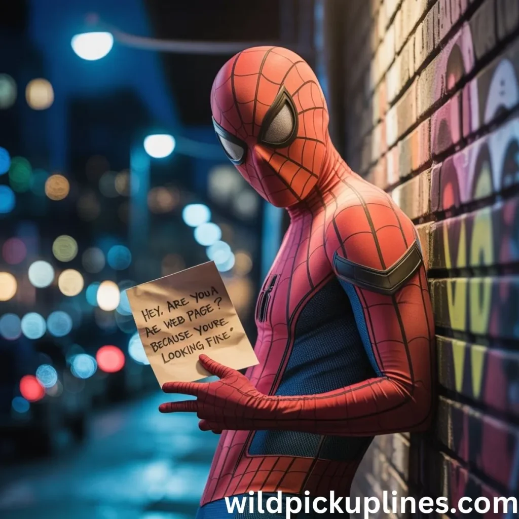 Dirty Spiderman Pick Up Lines