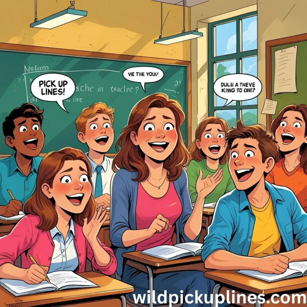 English Teacher Pick Up Lines