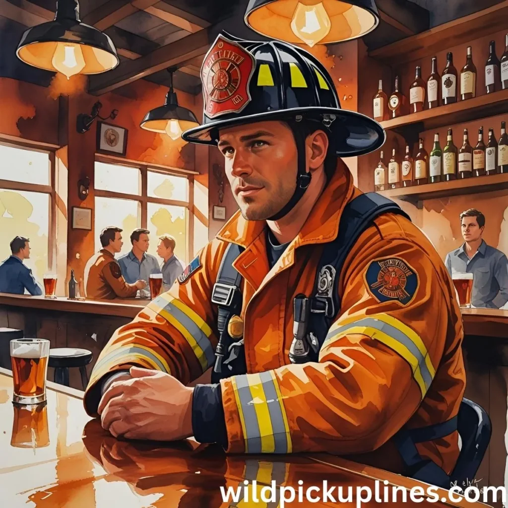 Firefighter Pick Up Lines for Guys