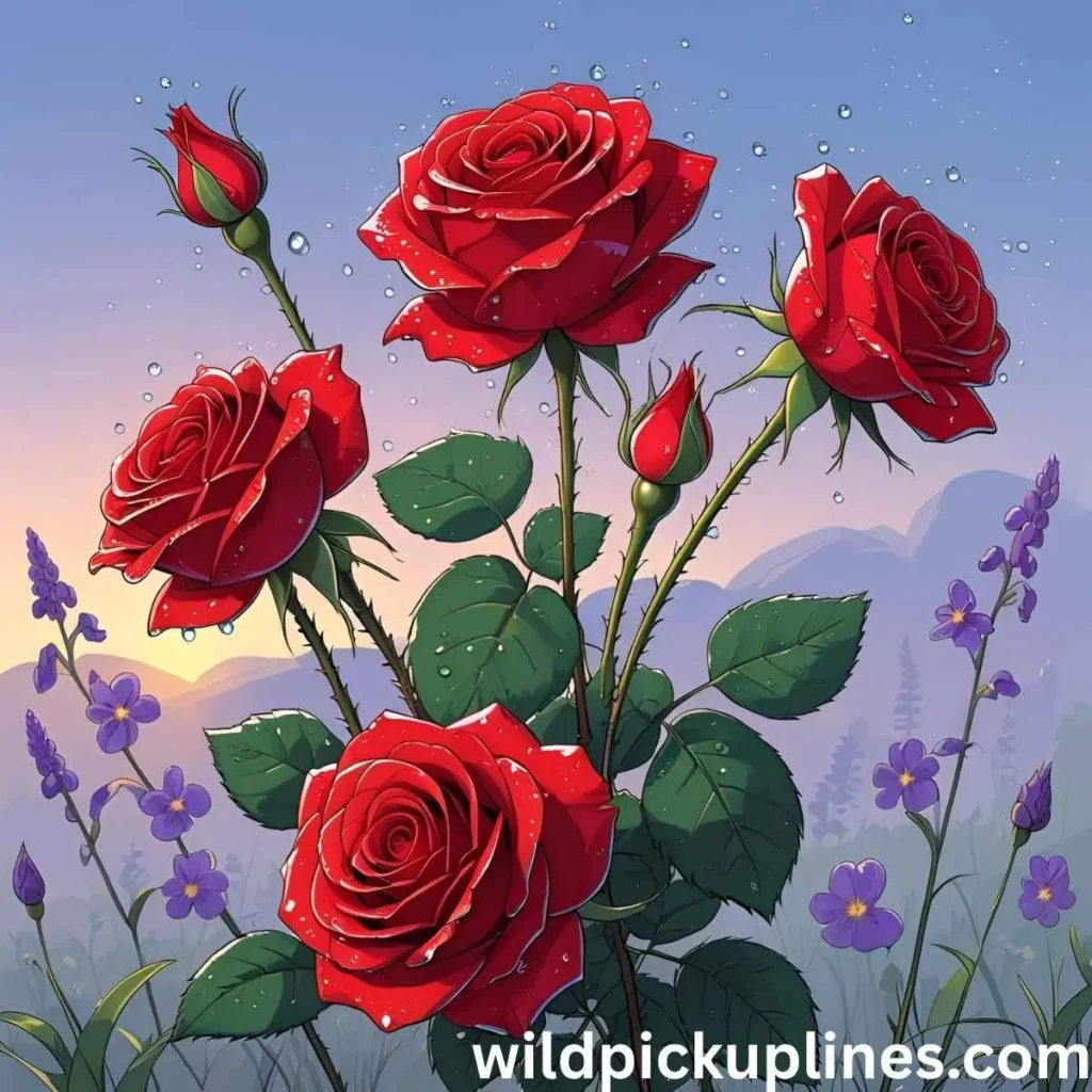 Good Roses Are Red Violets Are Blue Pick Up Lines