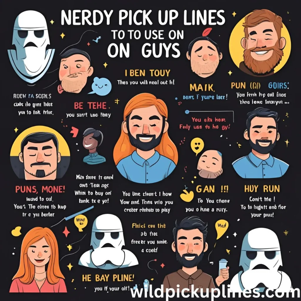 Nerdy Pick Up Lines to Use on Guys