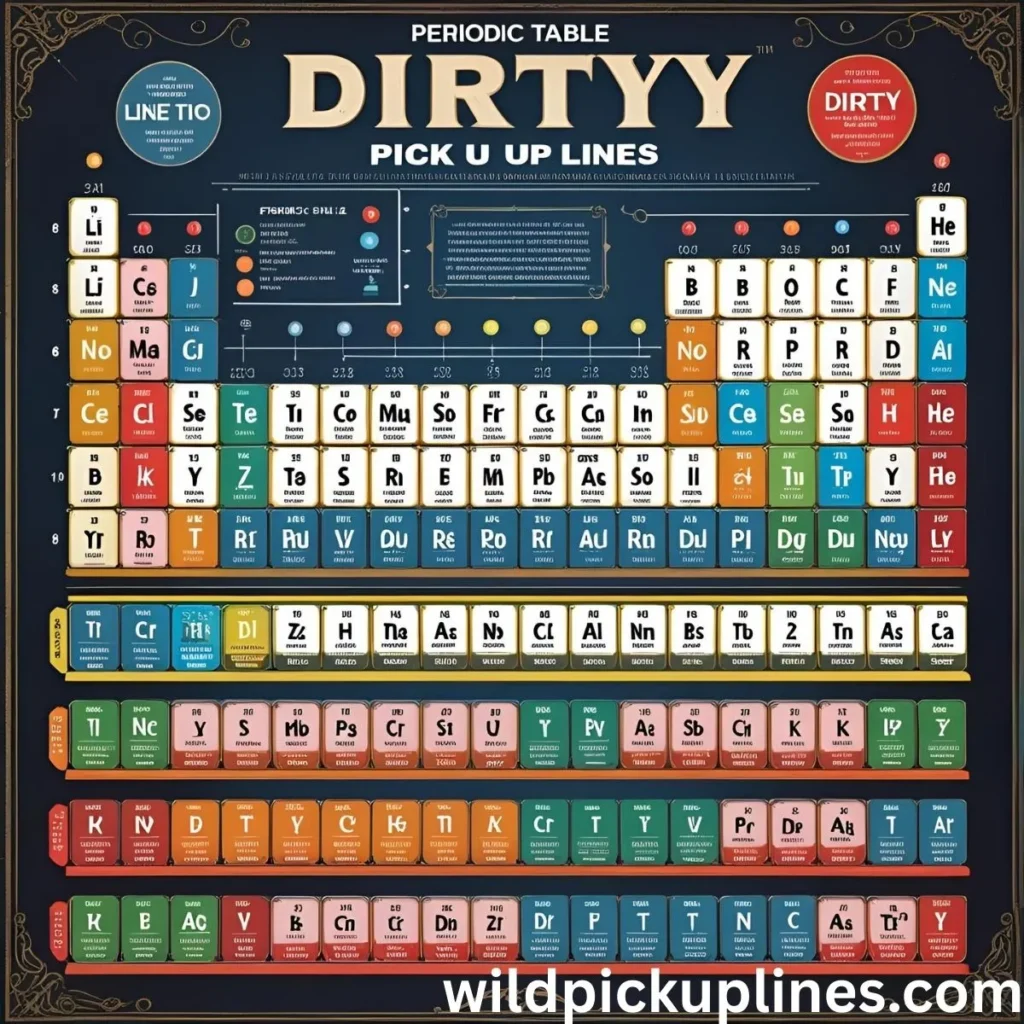  Periodic Table Pick Up Lines Dirty