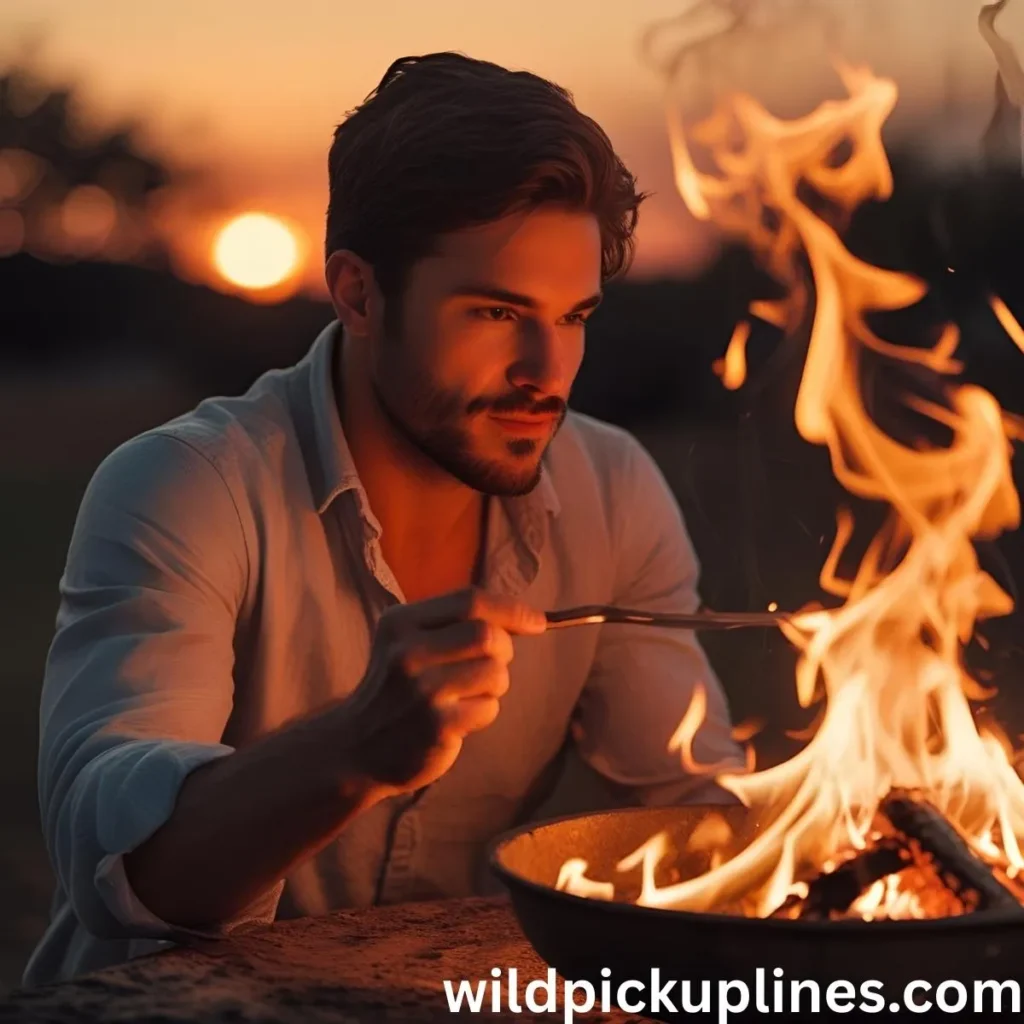 Playing with Fire Pick Up Lines