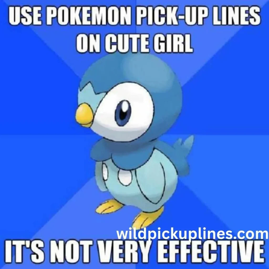 Pokémon Pick Up Lines Cute