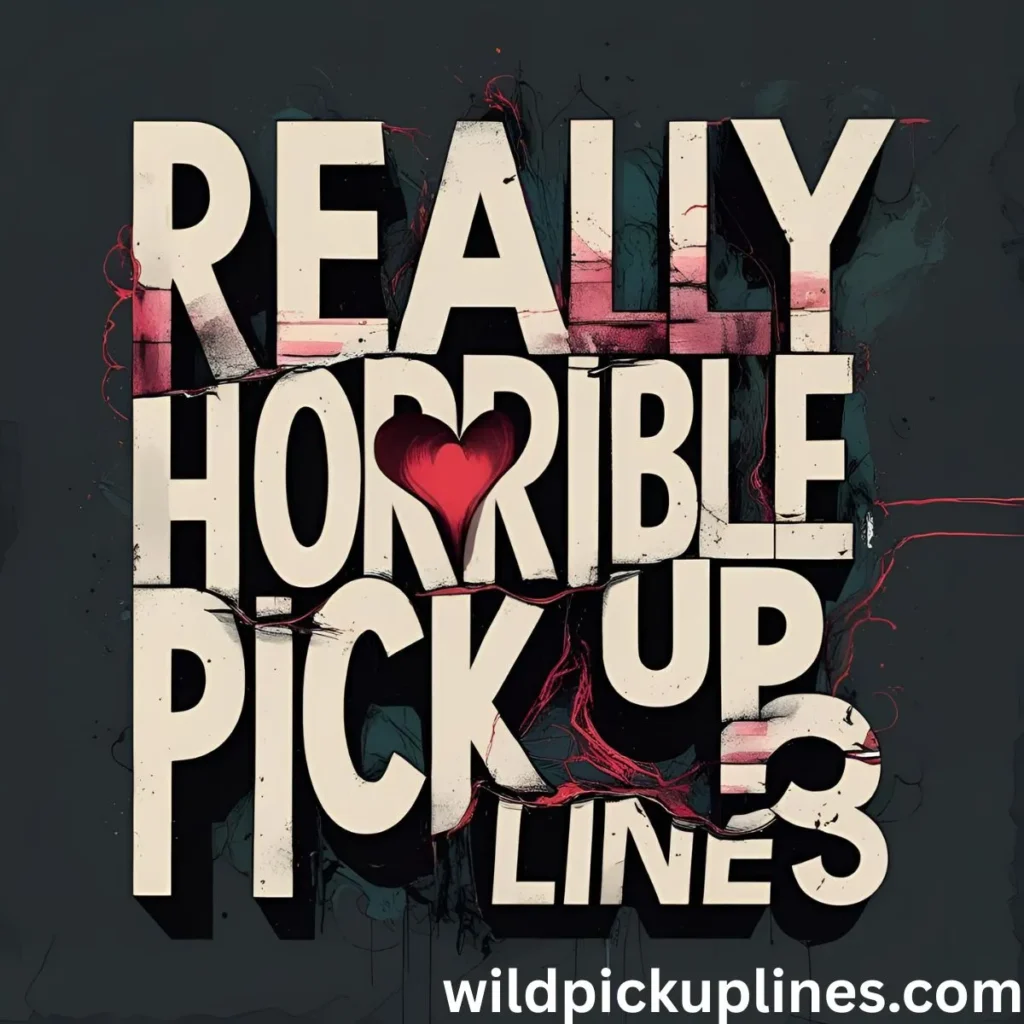 Really Horrible Pick Up Lines