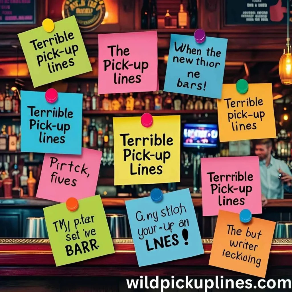 Terrible Pick Up Lines for Him