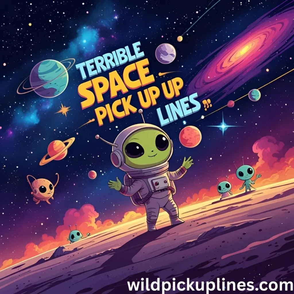 Terrible Space Pick Up Lines