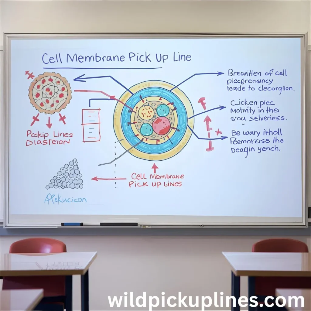 Cell Membrane Pick Up Lines For School