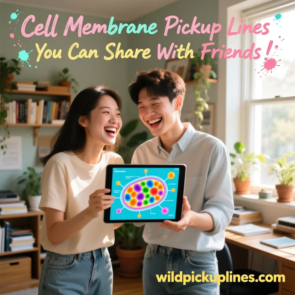 Cell Membrane Pickup Lines You Can Share with Friends