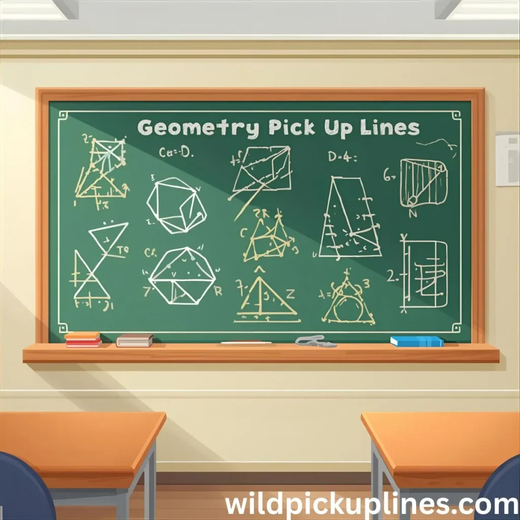 Cute Geometry Pick Up Lines