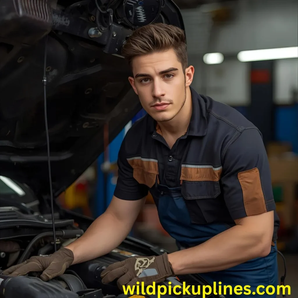 Mechanic Pick Up Lines For Him