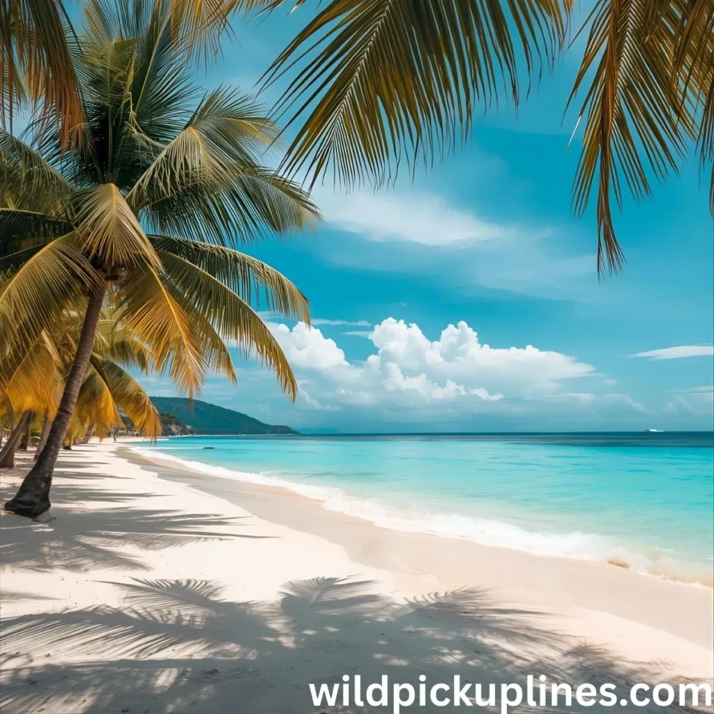  Tropical Beach Vibes Pick Up Lines