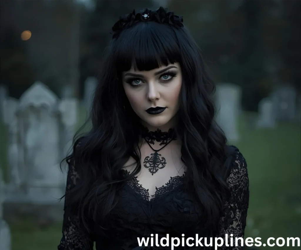 Cheesy Goth Pick Up Lines