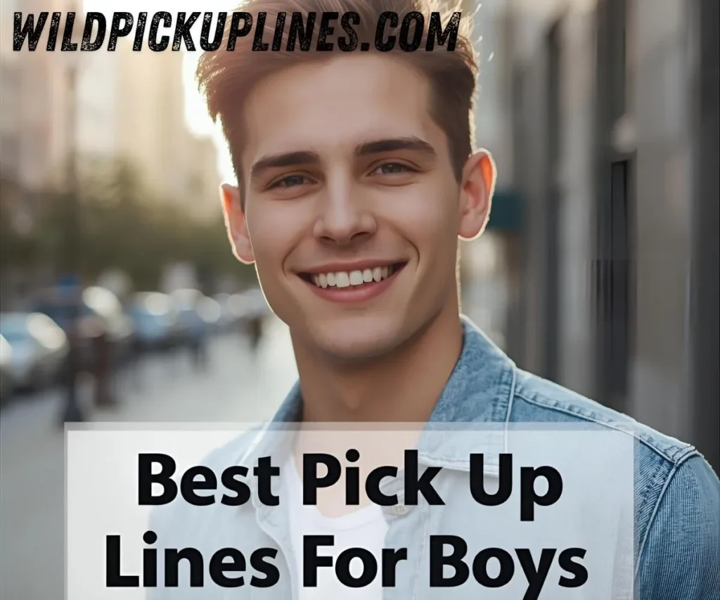 Best Pick Up Lines For Boys