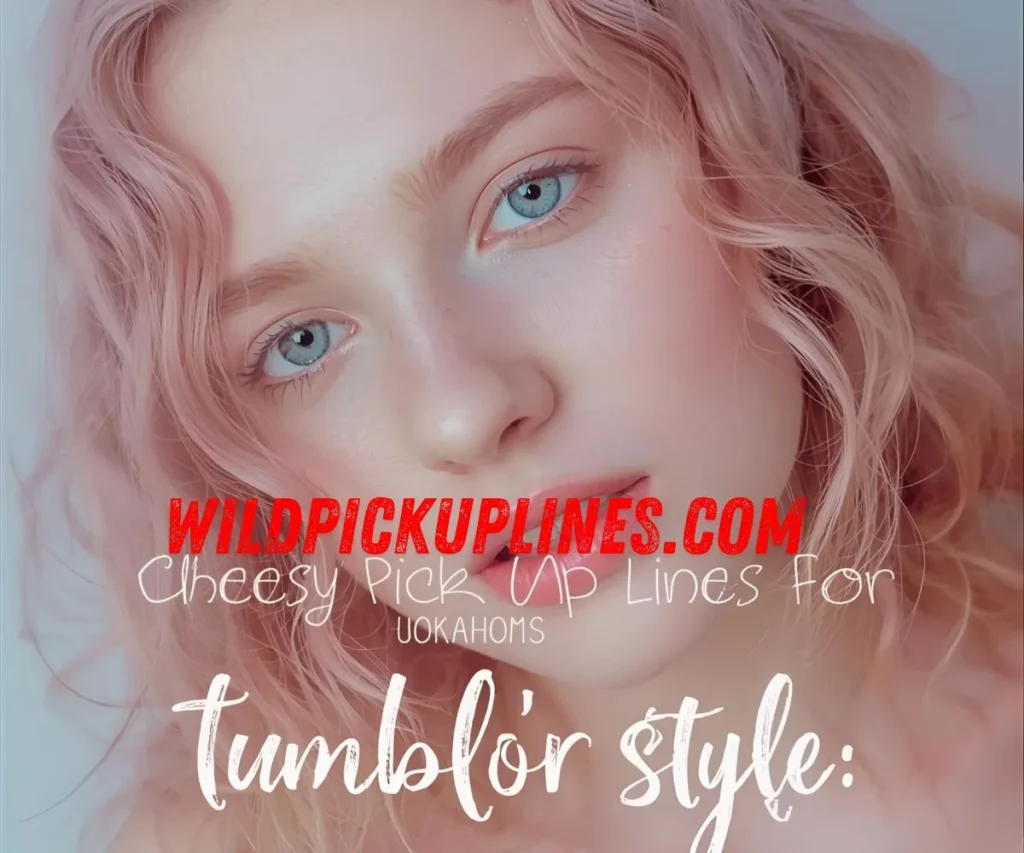 Cheesy Pick Up Lines for Girls Tumblr Style