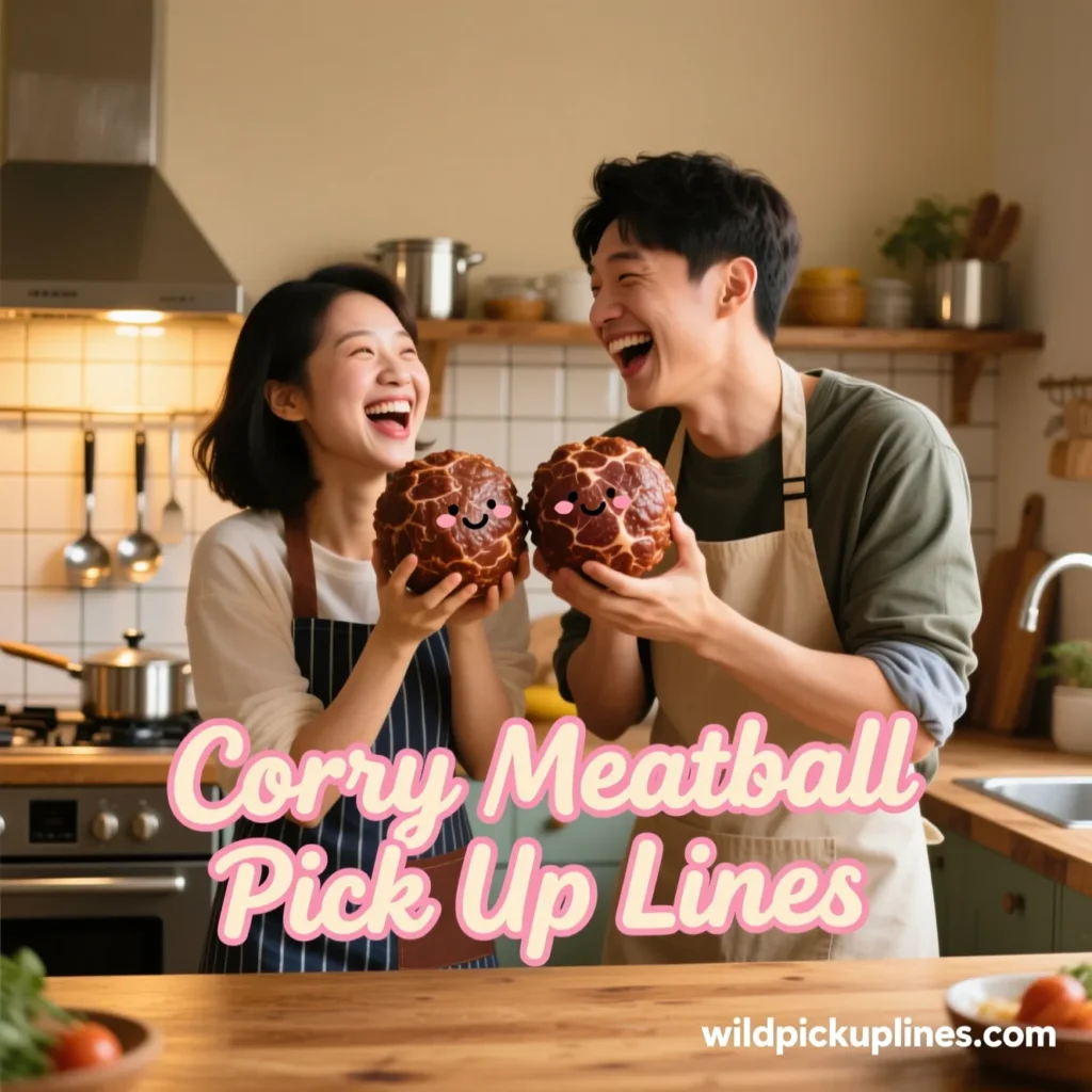 Corny Meatball Pick Up Lines