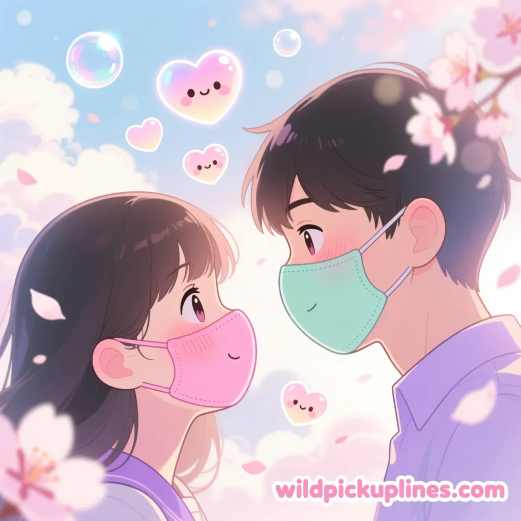 Cute Mask Pick Up Lines