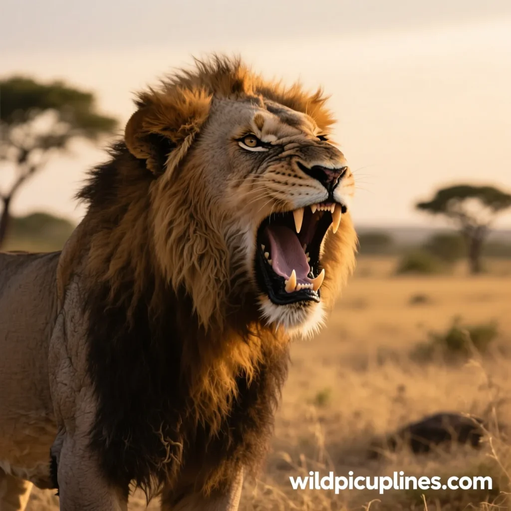 Fierce Lion Pick Up Lines