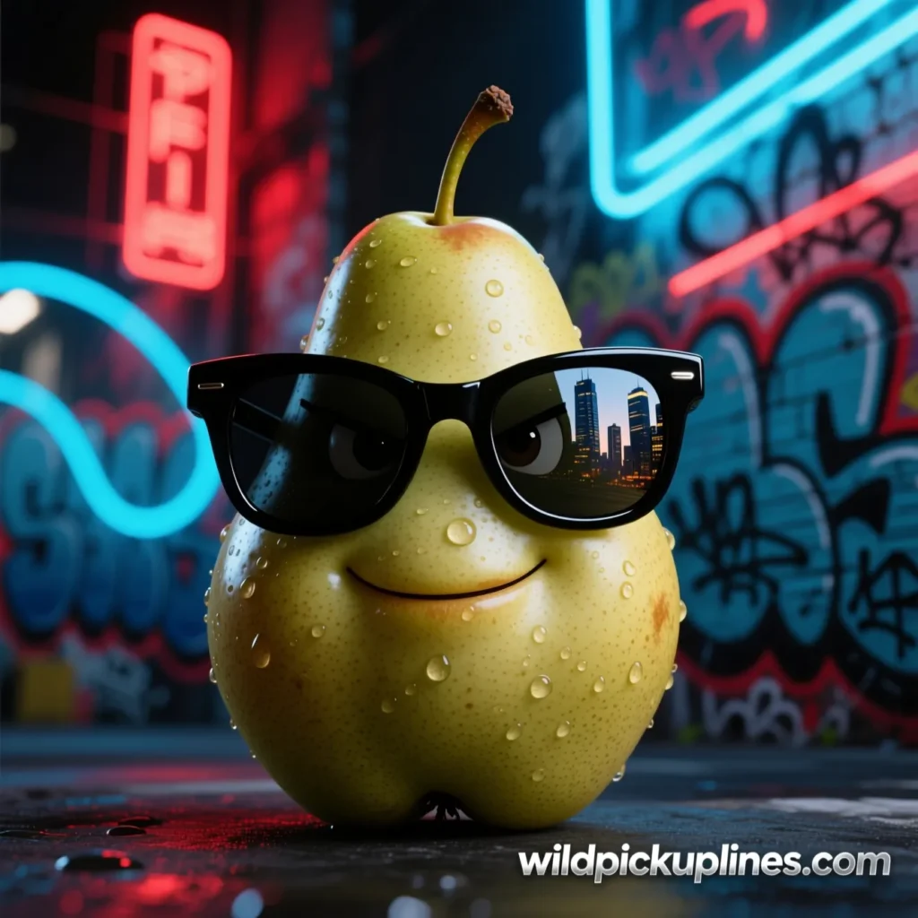 Fierce Pear Pickup Lines