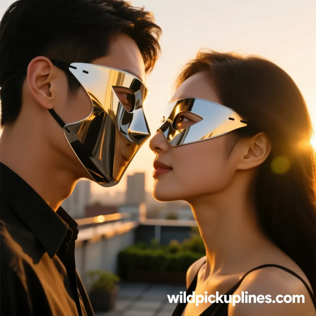 Flirty Mask Pick Up Lines