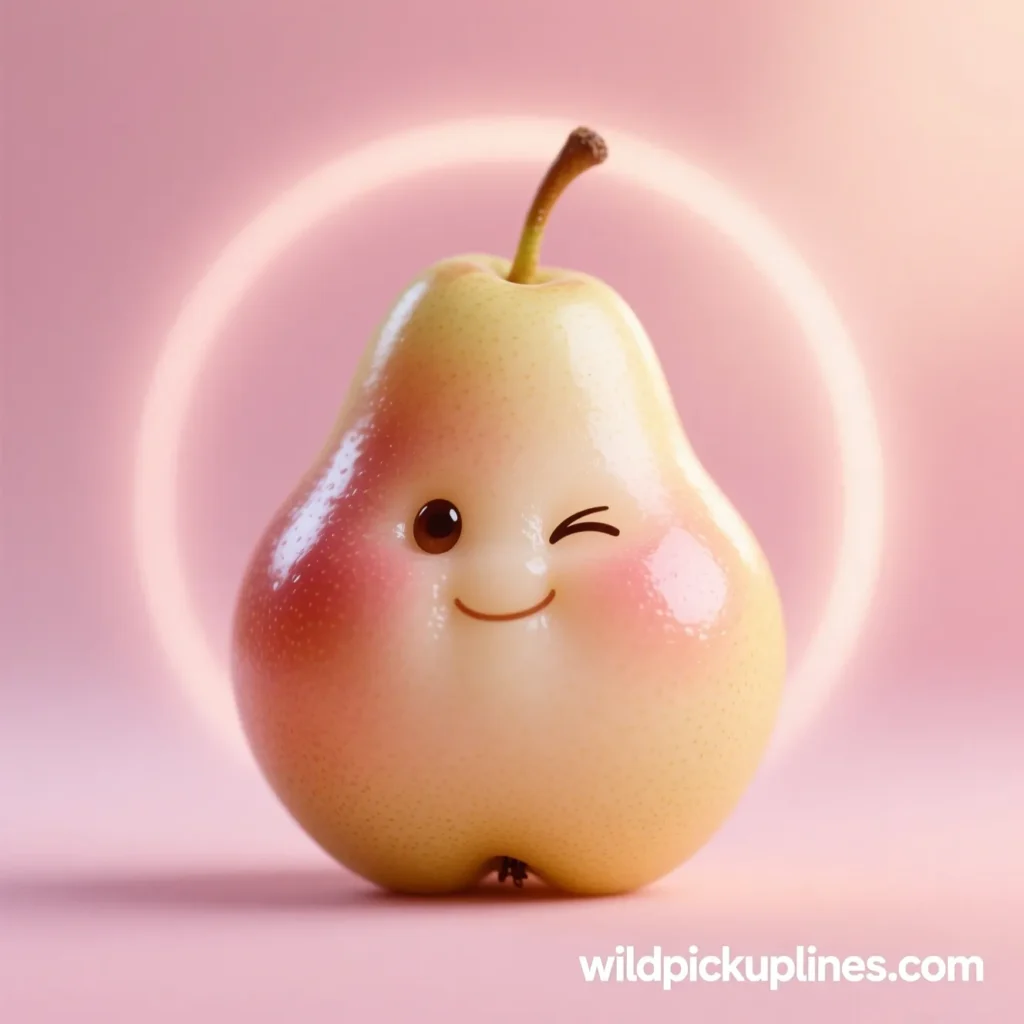 Flirty Pear Pickup Lines