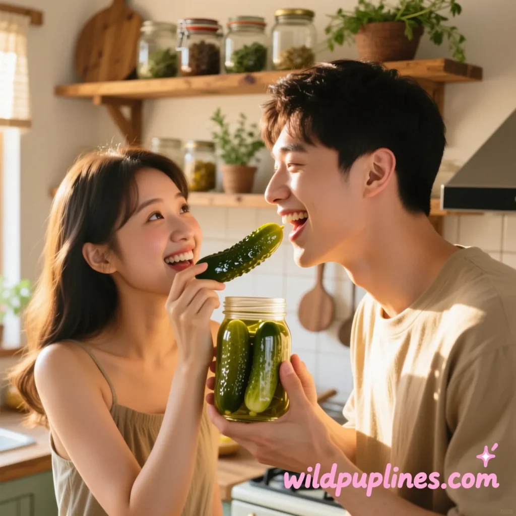 Flirty Pickle Pickup Lines
