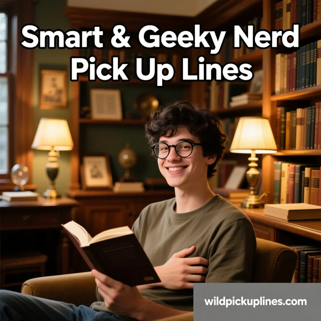Smart & Geeky Nerd Pick Up Lines