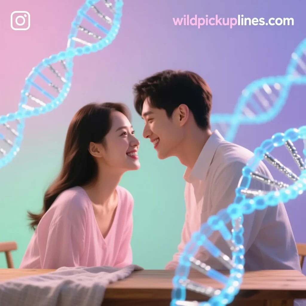 Instagram Style DNA Pick Up Lines