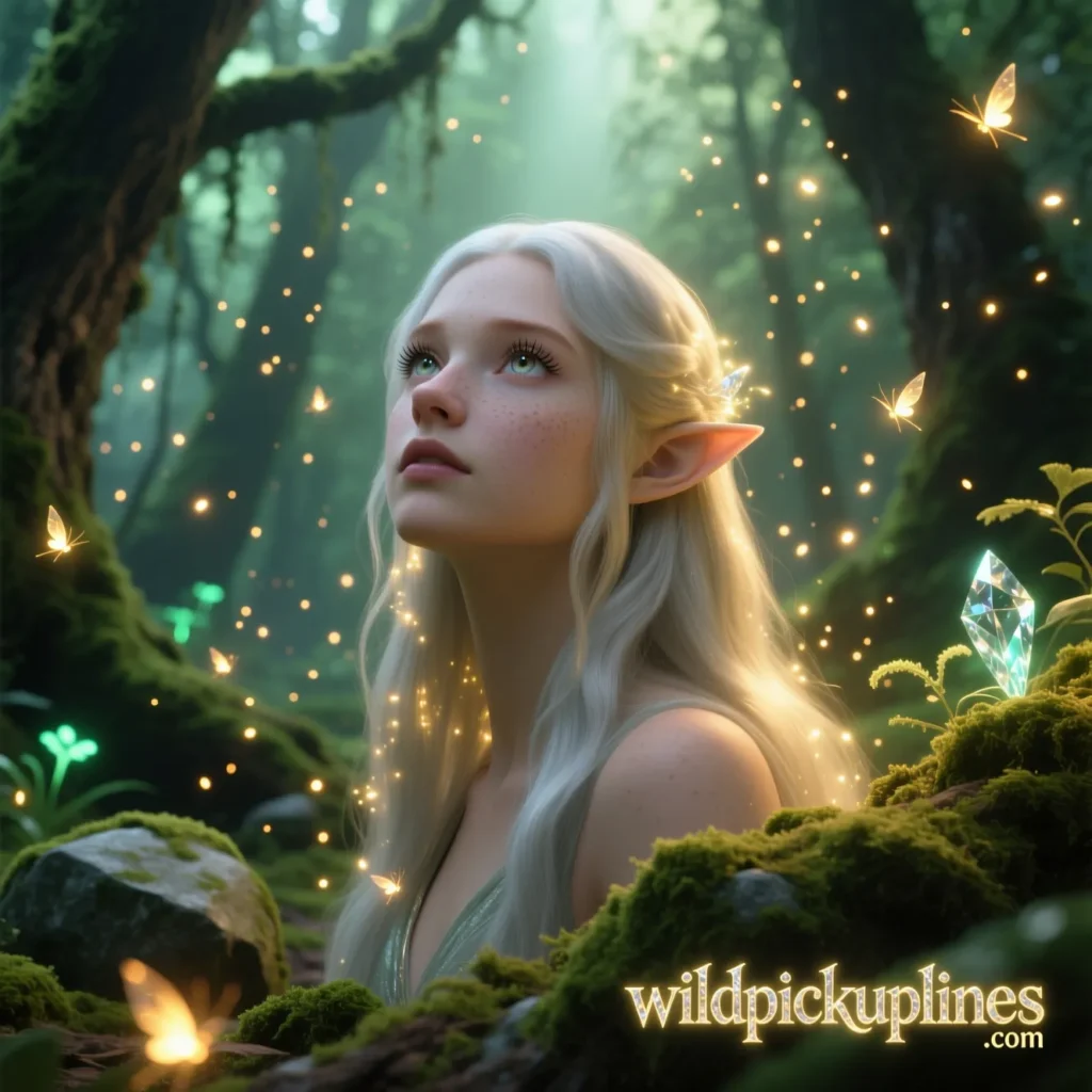 Magical Fantasy Elf Pick Up Lines