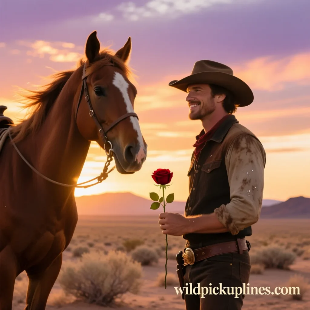 Romantic Cowboy Pick Up Lines