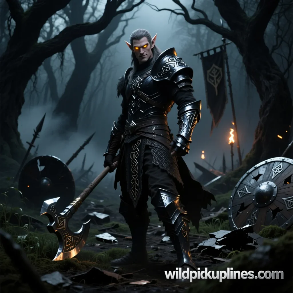 Savage Elf Pick Up Lines