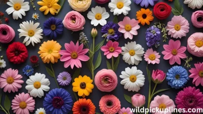 Flower Pick Up Lines