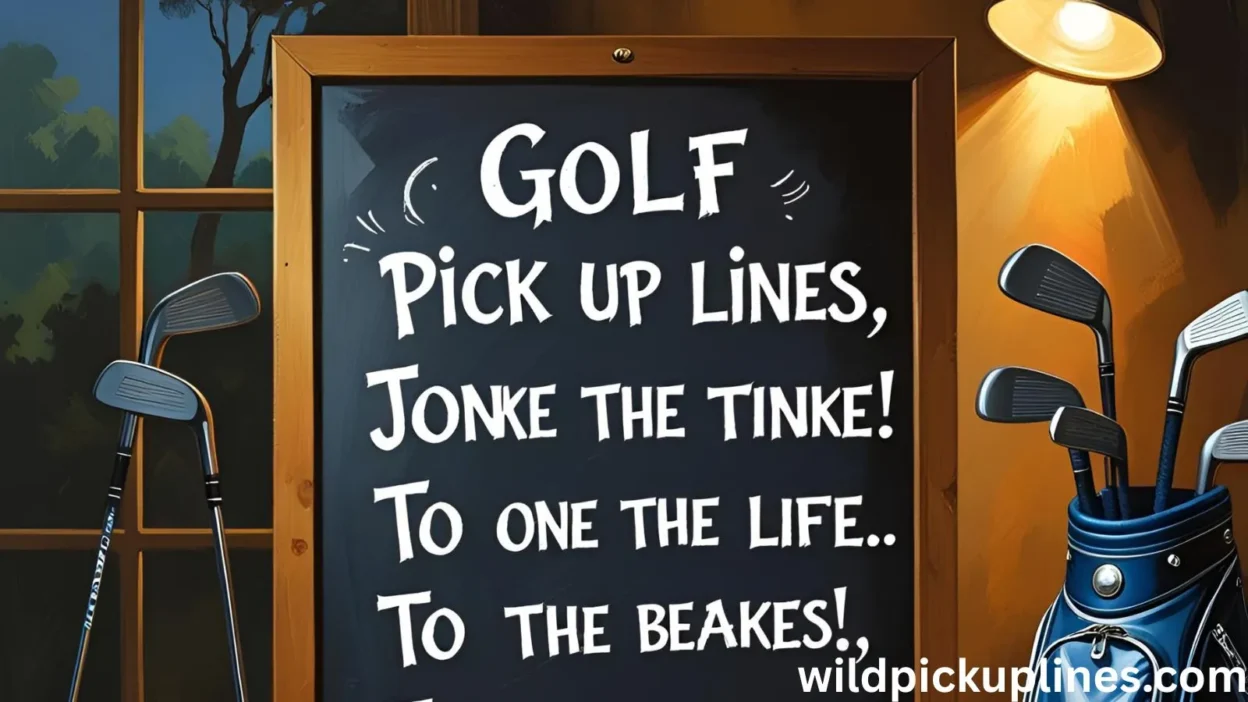 Golf Pick Up Lines