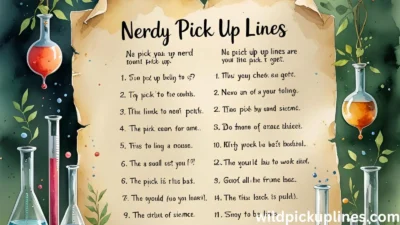 Nerdy Pick Up Lines