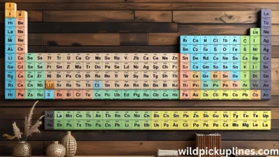 Periodic Table Pick Up Lines