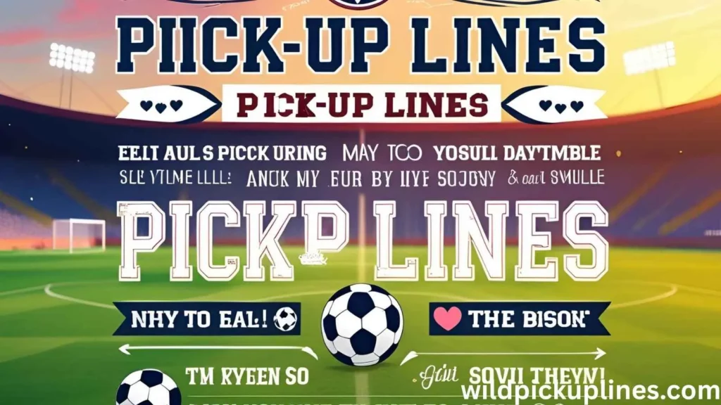 Soccer Pick Up Lines