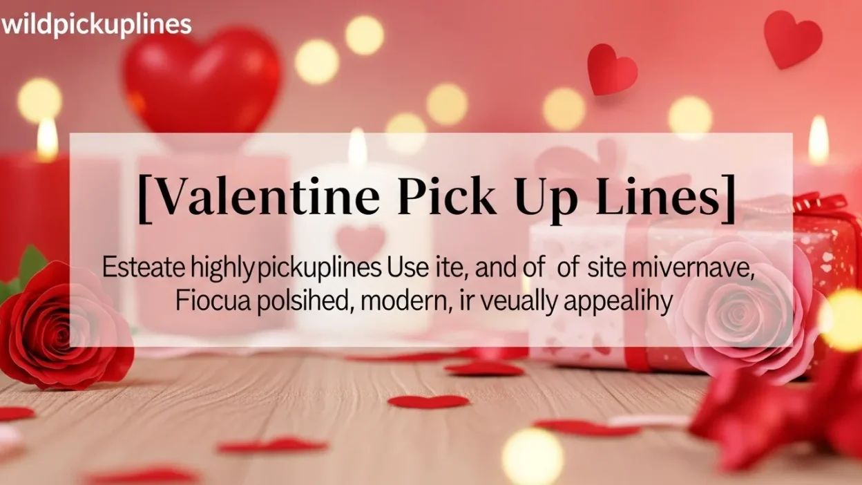 Valentine Pick Up Lines