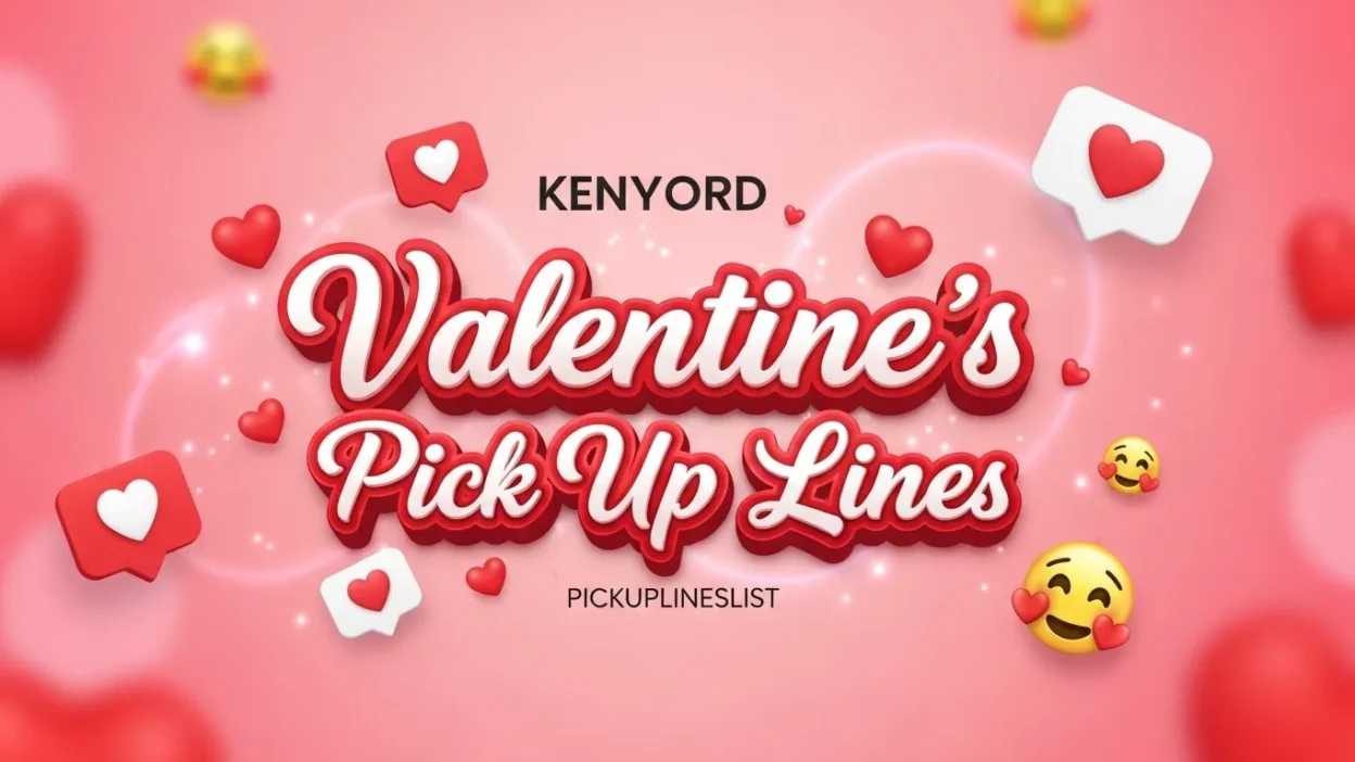 Valentine’s Pick Up Lines
