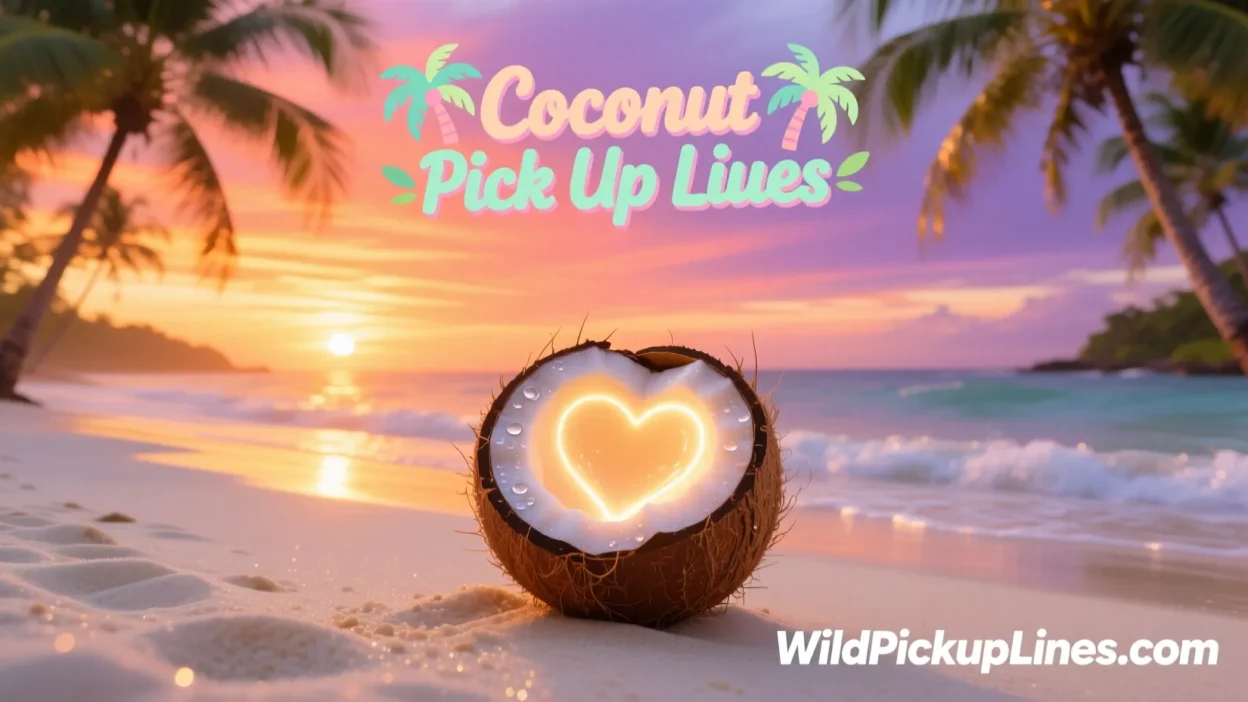 Coconut Pick Up Lines