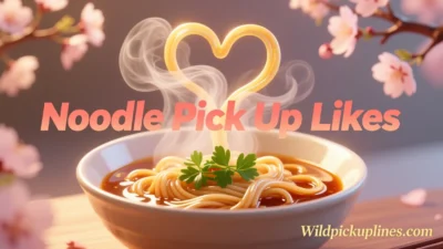 Noodle Pick Up Lines