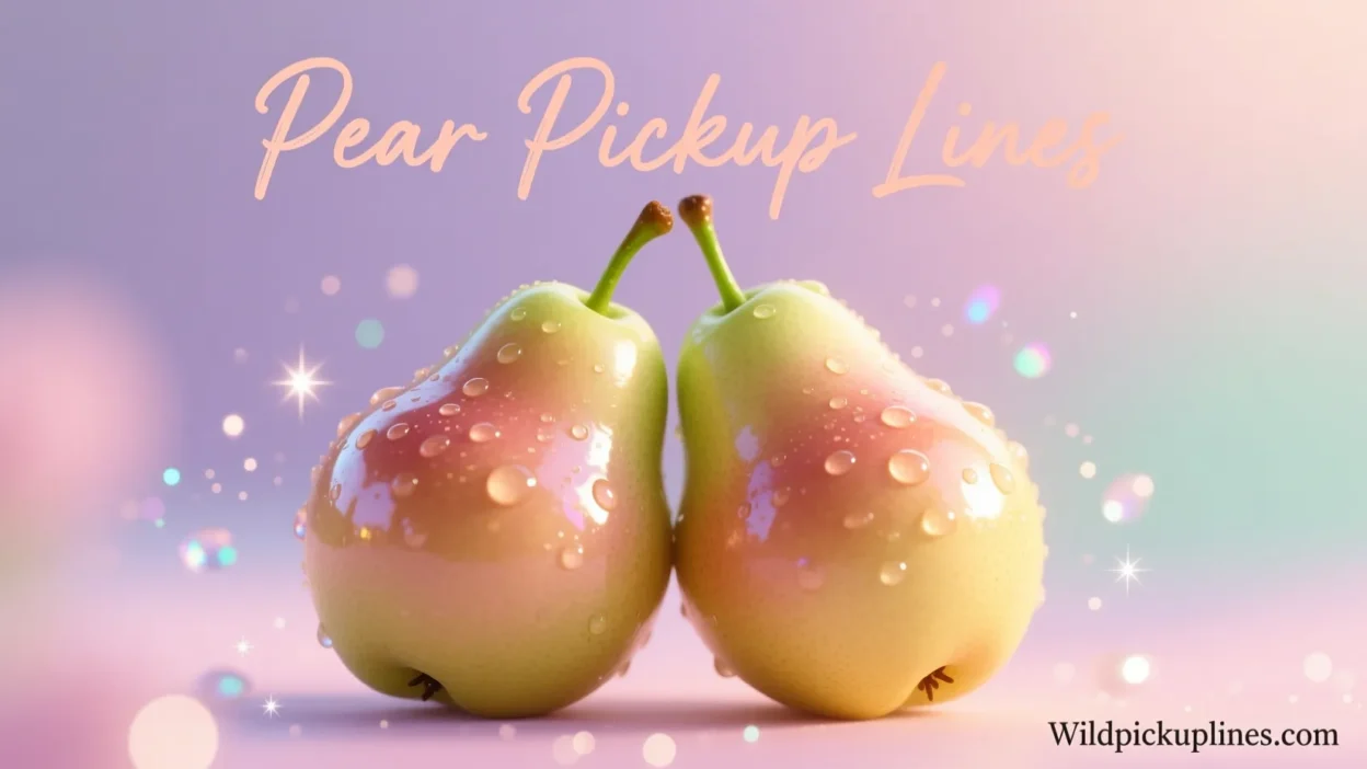 Pear Pickup Lines