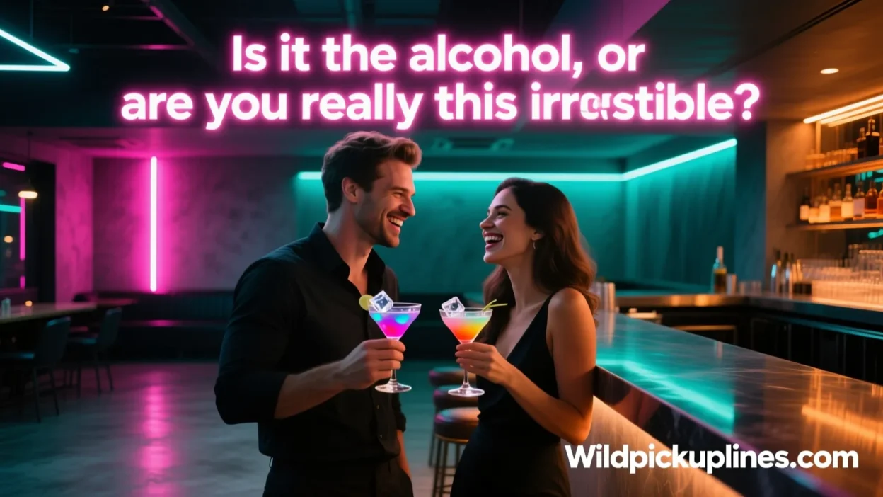 Alcohol Pick up Lines