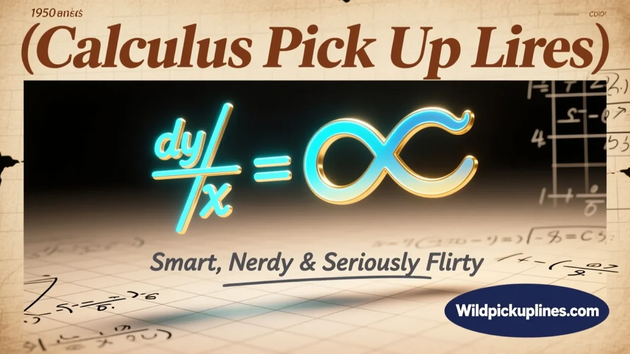 Calculus Pick up Lines